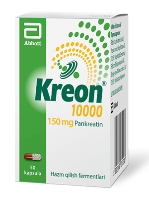 Kreon® 10000, 150 mg, №50 flakonda