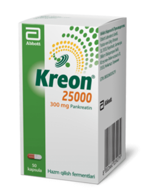 Kreon® 25000, 150 mg, №50 flakonda